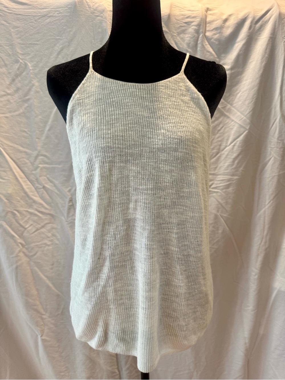 Banana Republic Cream Knit Halter Camisole